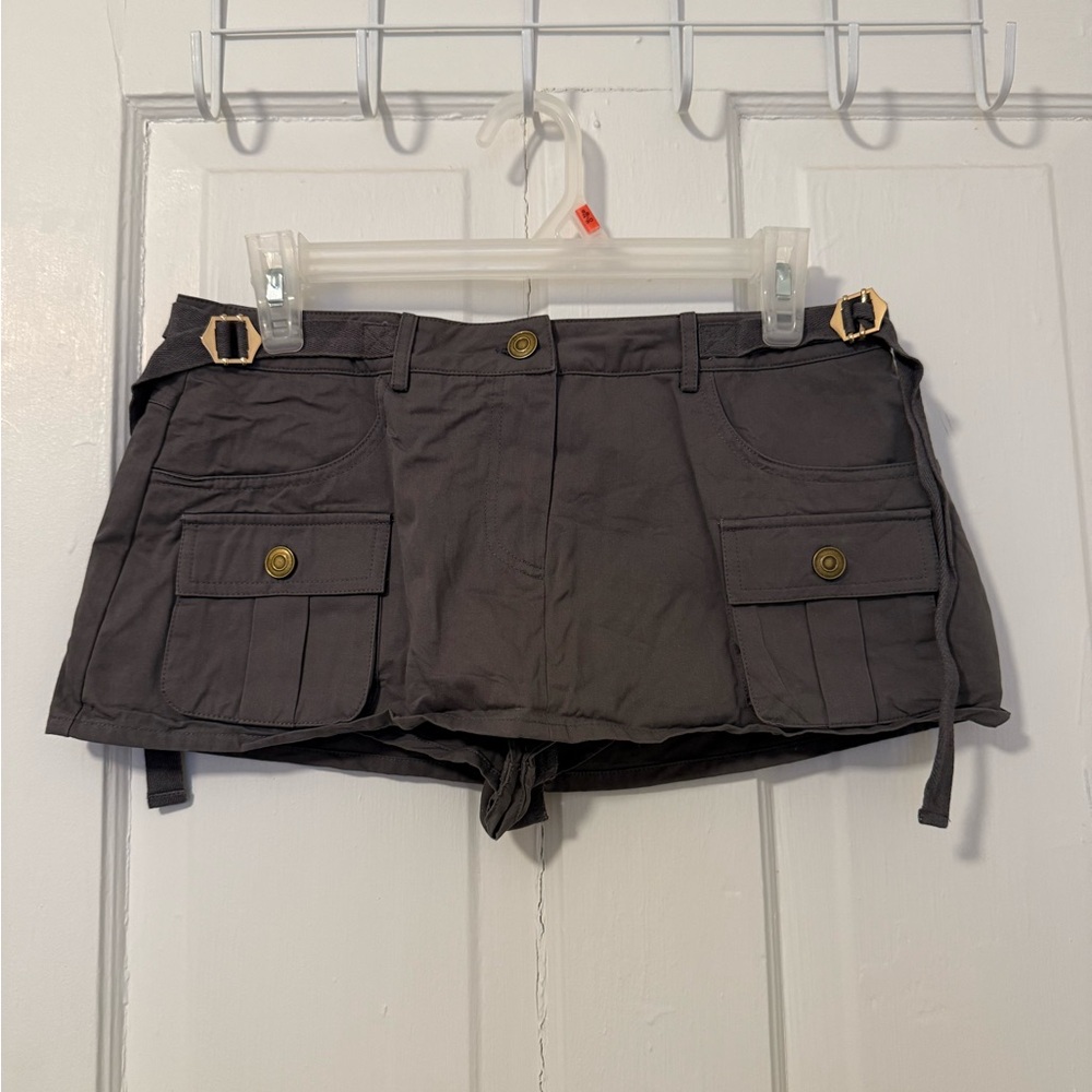 Super down cargo mini skort